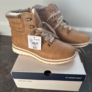 St. John's Bay Women's Tan Boots